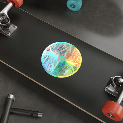 Venus Talisman Mandala Holographic Die-Cut Sticker - Skateboard and Laptop Decal