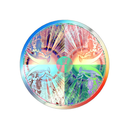 Venus Talisman Mandala Holographic Die-Cut Sticker - Skateboard and Laptop Decal