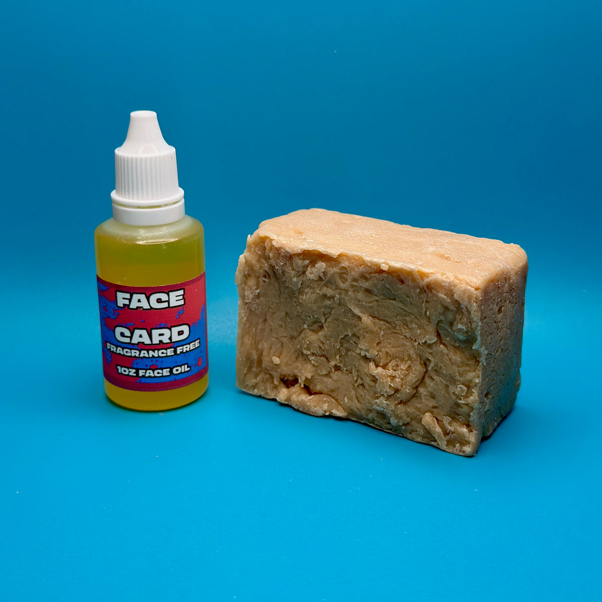 Face Card Duo - Nourishing Face Oil & Gentle Soap Set