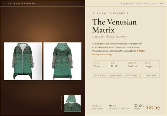 The Venusian Matrix - Venus Friday planetary cloak overview
