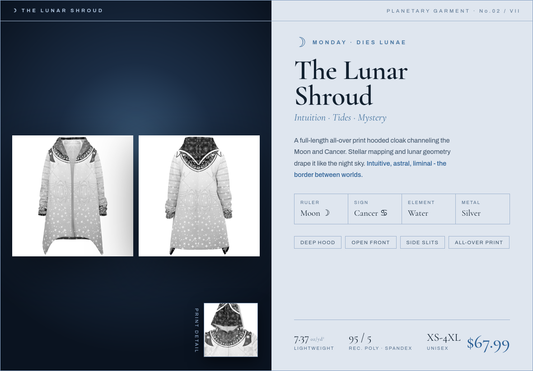 The Lunar Shroud - Monday planetary cloak overview
