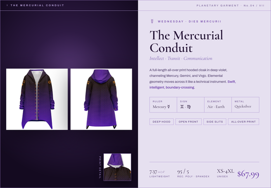 The Mercurial Conduit - Mercury Wednesday planetary cloak overview